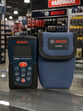 Bosch DLR130 Digital Laser Distance Measure with Holster Tested